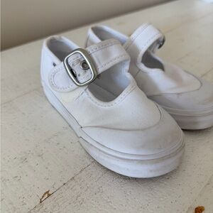Vans toddler  White Mary Jane Shoes